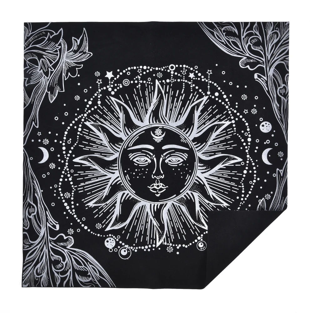 

49*49CM Altar Tarot Tarot Tablecloth High-grade Thick Tarot Divination Cards Table Cloth for Magicians Daily Board Games