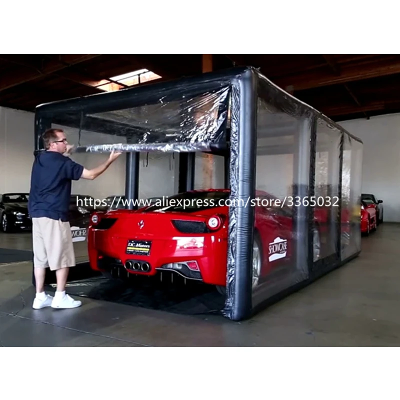 Водонепроницаемая палатка для гаража автоматическая капсула наружный надувной