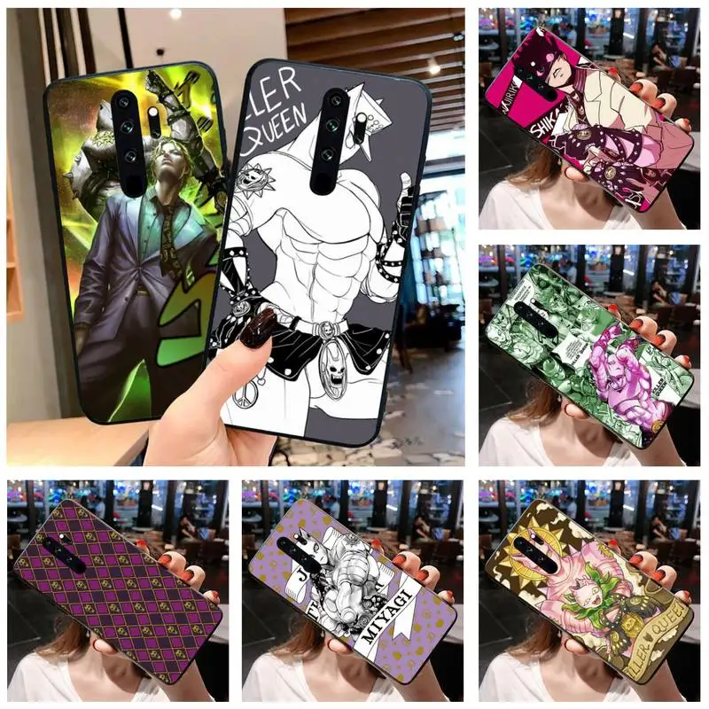 Аниме JoJo Killer Queen чехол для телефона Redmi Note 9 8 8T 8A 7 6 6A Go Pro Max K20 K30 | Мобильные телефоны