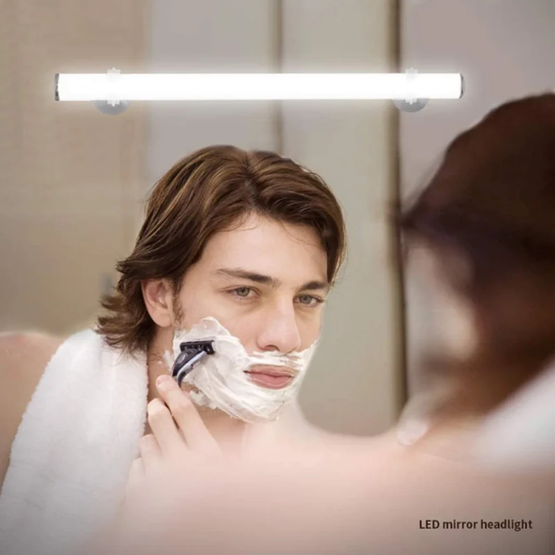 Беспроводная зеркальная передняя лампа многофункциональный сенсорный