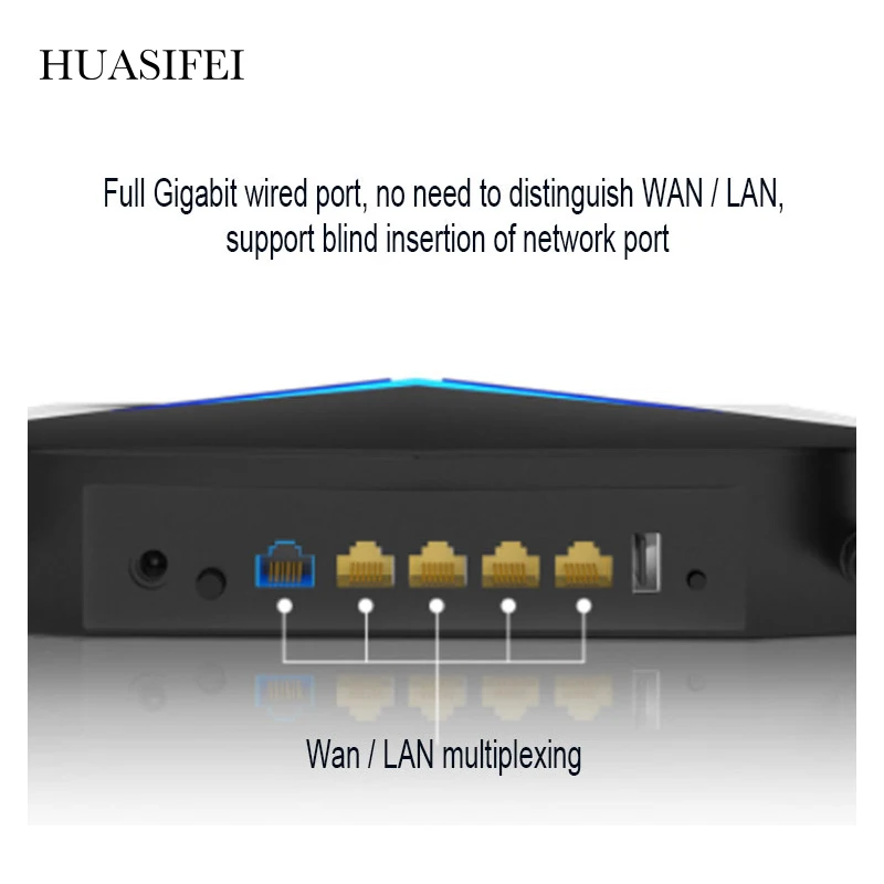 HUASIFEI Wifi6  AX1800,   WiFi  802.11ax,    4g  4  , 128