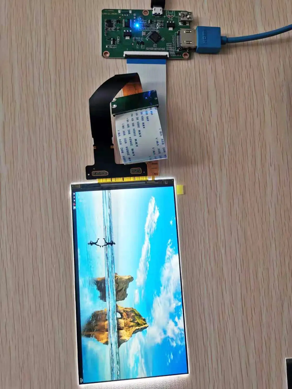 6 inch kit 50hz 5,5/6 дюймов 2K HDMI ips lcd комплект 1440*2560 MIPI к HDMI дисплей комплект для 3d принтера DIY проектор второй дисплей Raspberry Pi - Цвет: 6 inch kit 50hz