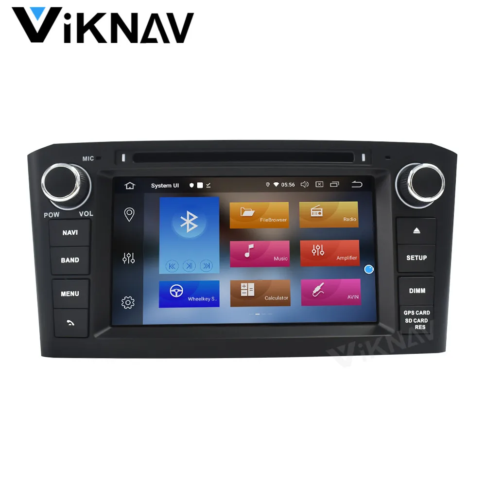2DIN Android 10 автомобильное радио для toyota avansis до 2009 Автомобильный Стерео Авторадио