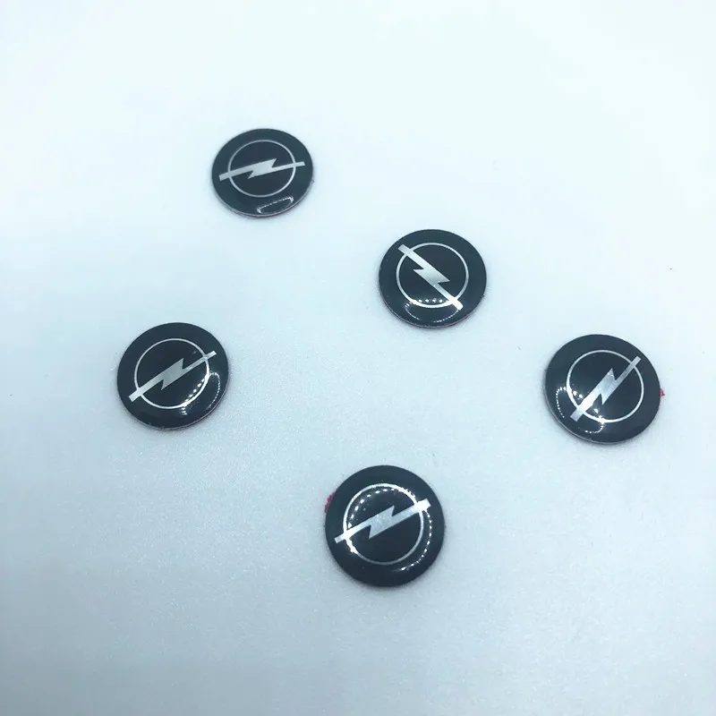 5PCS 14mm Remote Key Emblem Logo Sticker for Opel H G Corsa Insignia Astra Antara Meriva Zafira Interior decoration Decal - купить по