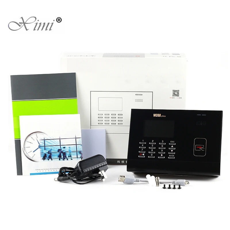 ZK M300Plus Linux система TCP/IP считыватель смарт-карт 125 кГц RFID карта посещаемость времени