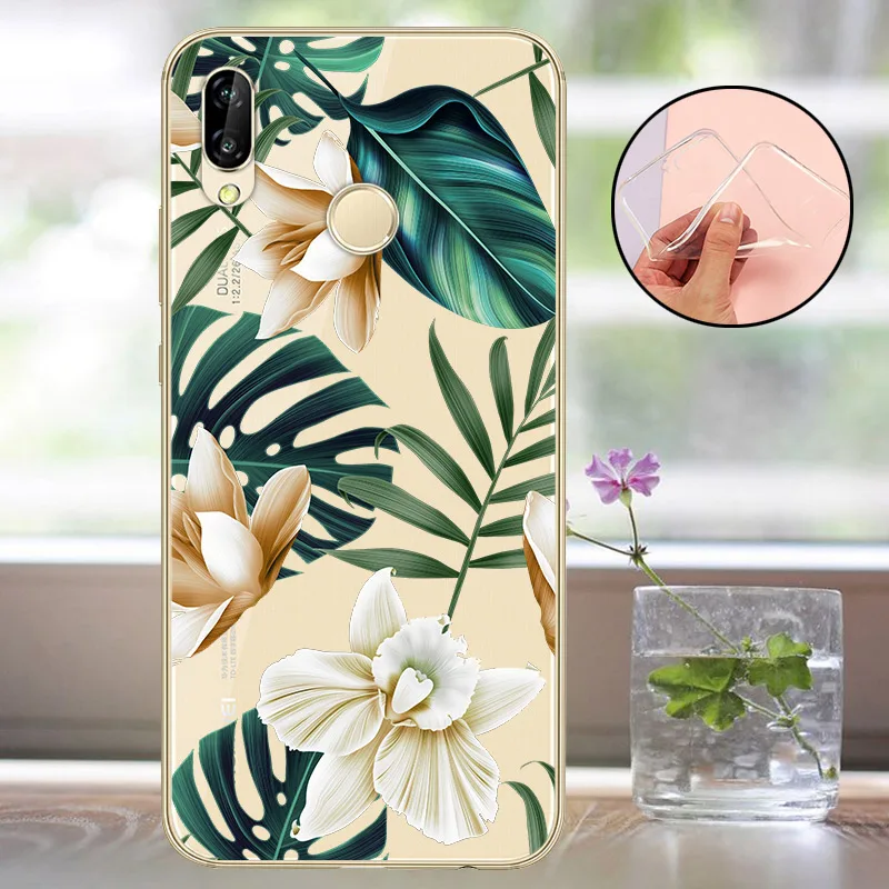 RDH Чехол для huawei P20 Lite, мягкий силиконовый бампер для huawei P20 Lite P20lite, чехол для телефона P 20 Lite, защита для задней панели - Цвет: RDH