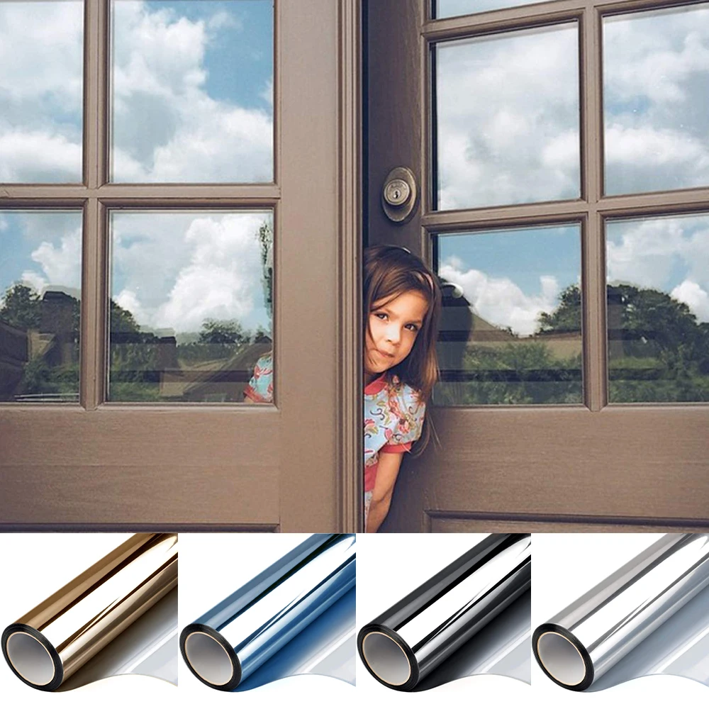 

Blackout Heat Control Window Film Blocking Light Thermal Window Tint Decorative Privacy Glass Sticker Stained Vinyl for Home