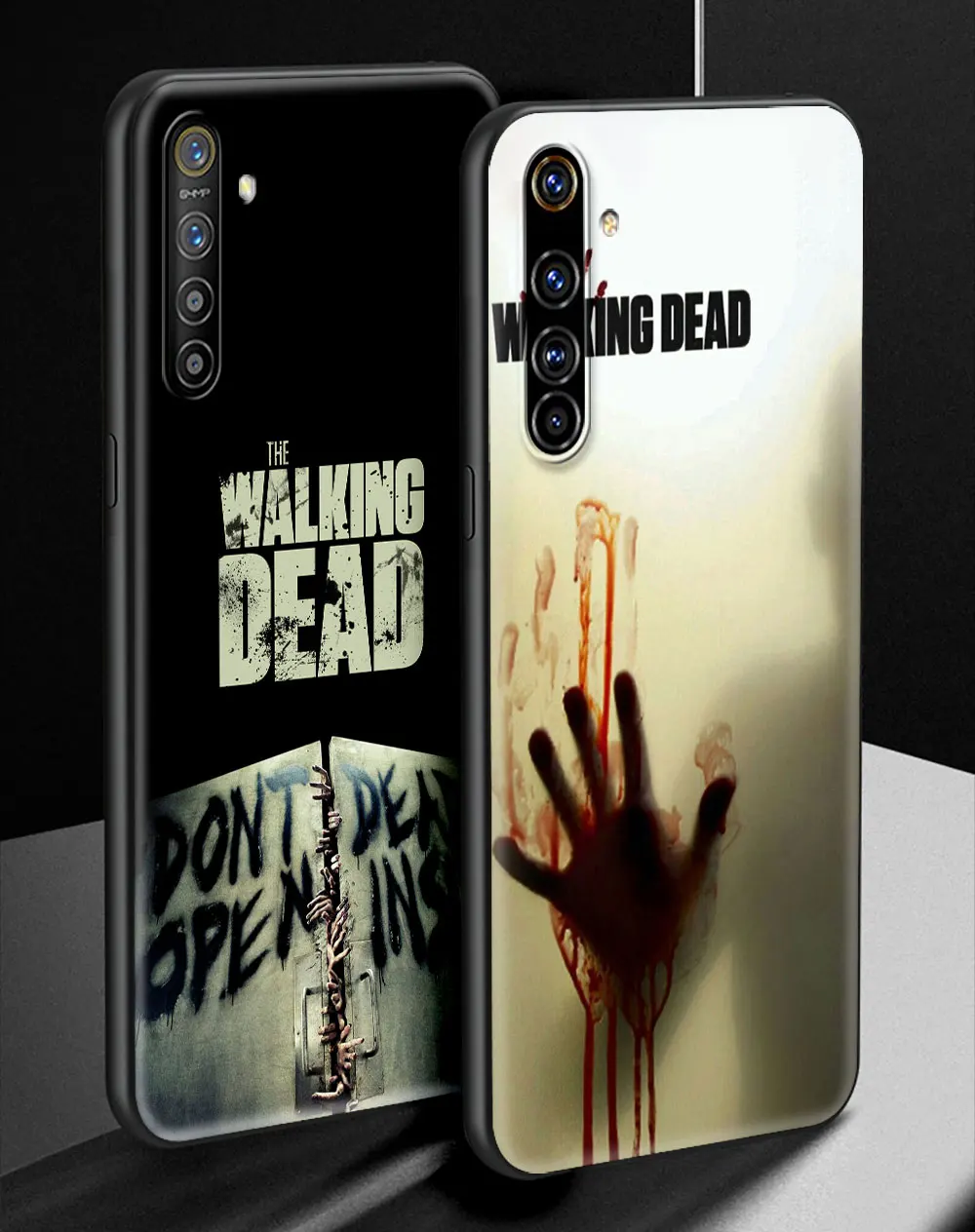 the walking dead shockproof case for realme c3 8 pro bag fundas silicon soft black cover for realme 6 7 pro c21 shell luxury tpu free global shipping