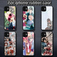 hak akatsuki no yona of the dawn phone case rubber for iphone 12 11 pro max xs 8 7 6 6s plus x 5s se 2020 xr 12 mini case