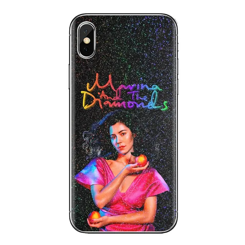 Marina And The Diamonds For Huawei G7 G8 P7 P8 P9 Lite Honor 4C 5X 5C 6X Mate 7 8 9 Y3 Y5 Y6 II 2 Pro 2017 Transparent Soft Case |