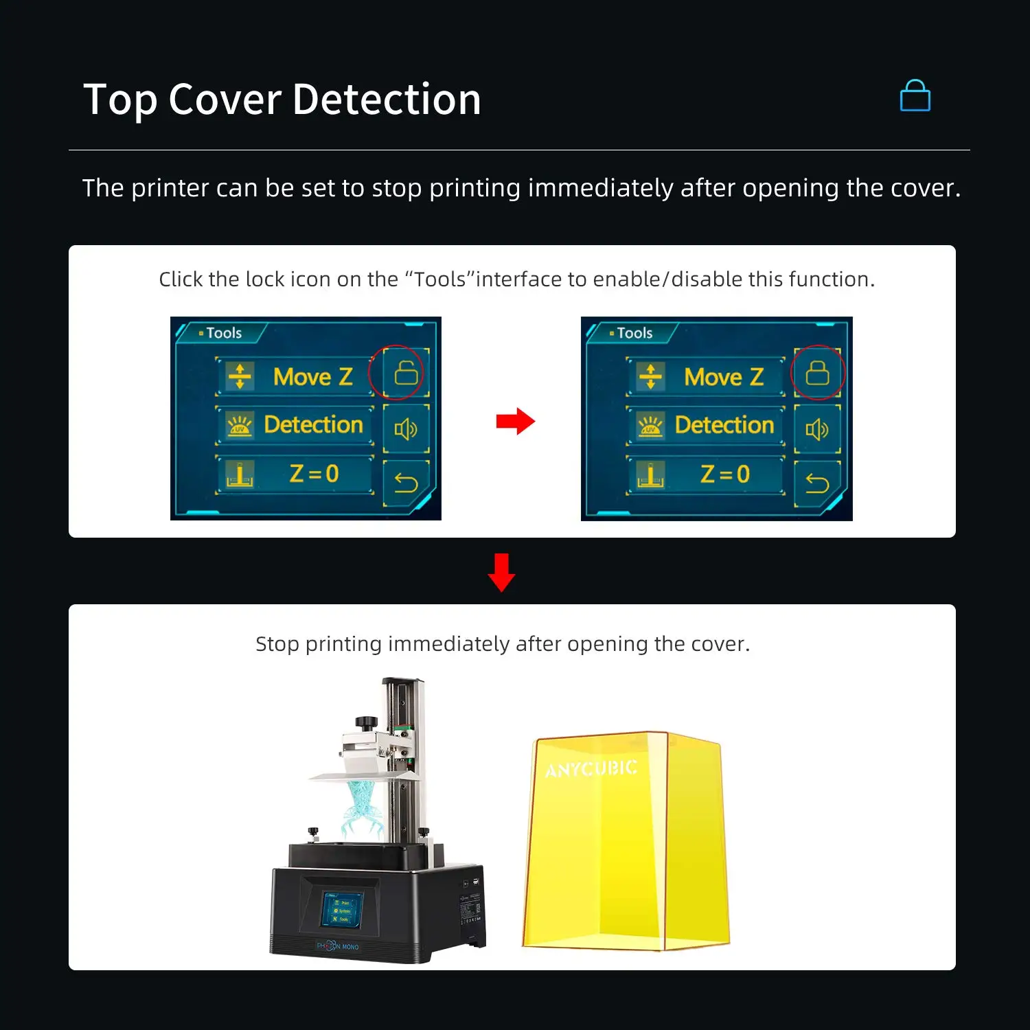 

ANYCUBIC Photon Mono UV Resin LCD 3D Printer 6'' 2K Monochrome Screen 8x Anti-aliasing Fast Printing Speed impresora 3d