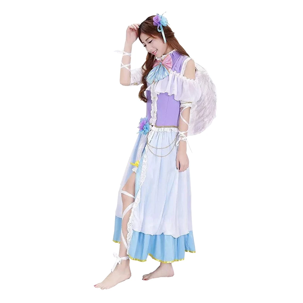 Костюм для косплея Brdwn Love live Женский белый костюм Нозоми тодзо Рин хошидора