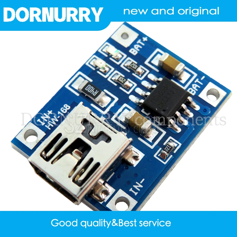 

5 шт., зарядное устройство TP4056 для литий-ионной батареи