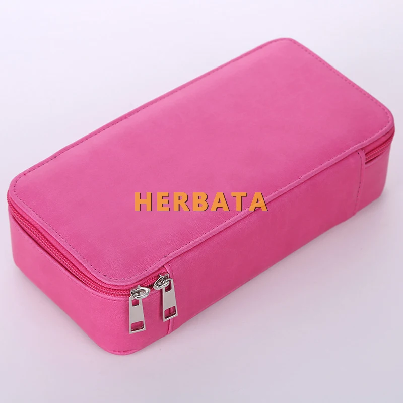 Чехол для карандашей из ПУ кожи унисекс двухслойные многофункциональные сумки