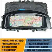 12 5virtual cockpit digital speedometer cluster instrument for vw golf 77 5 passat cc b8 variant tiguan lcd dashboard panel