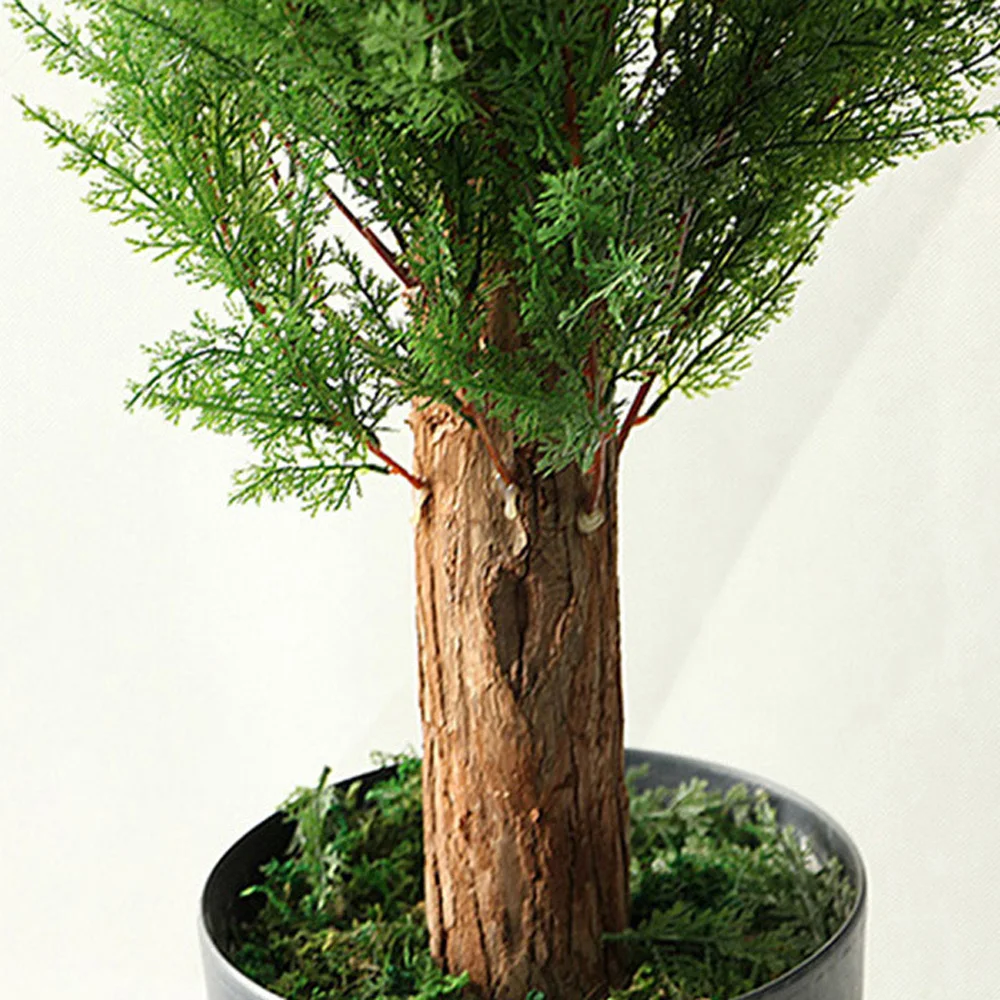 

10x Green Cypress Tree Leaf Pine Needle Leaves Branch Christmas Home Decor 42cm