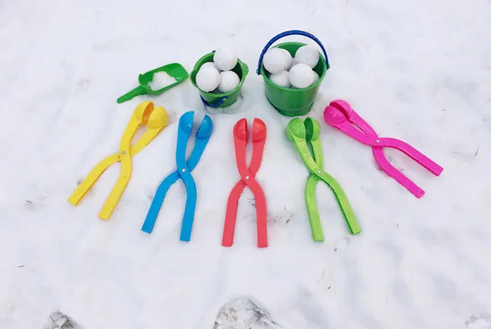 

1pc/lot Winter Snow Ball Maker Sand Mold Tool Kids Toy Lightweight Compact Snowball Scoop Fight Outdoor Sport Tool Toys