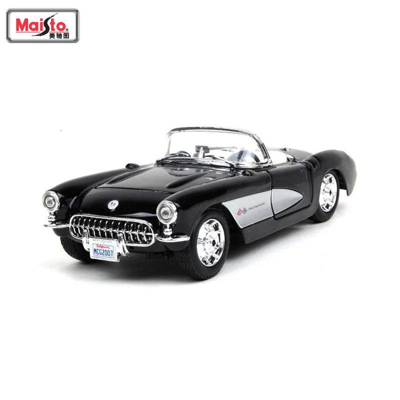 Масштаб 1:24 Chevrolet Corvette Z06 ZL1 имитация литья под давлением металлическая модель автомобиля сплав автомобиль игрушки для мальчиков подарки коллекция Горячая колесо - Цвет: A no box