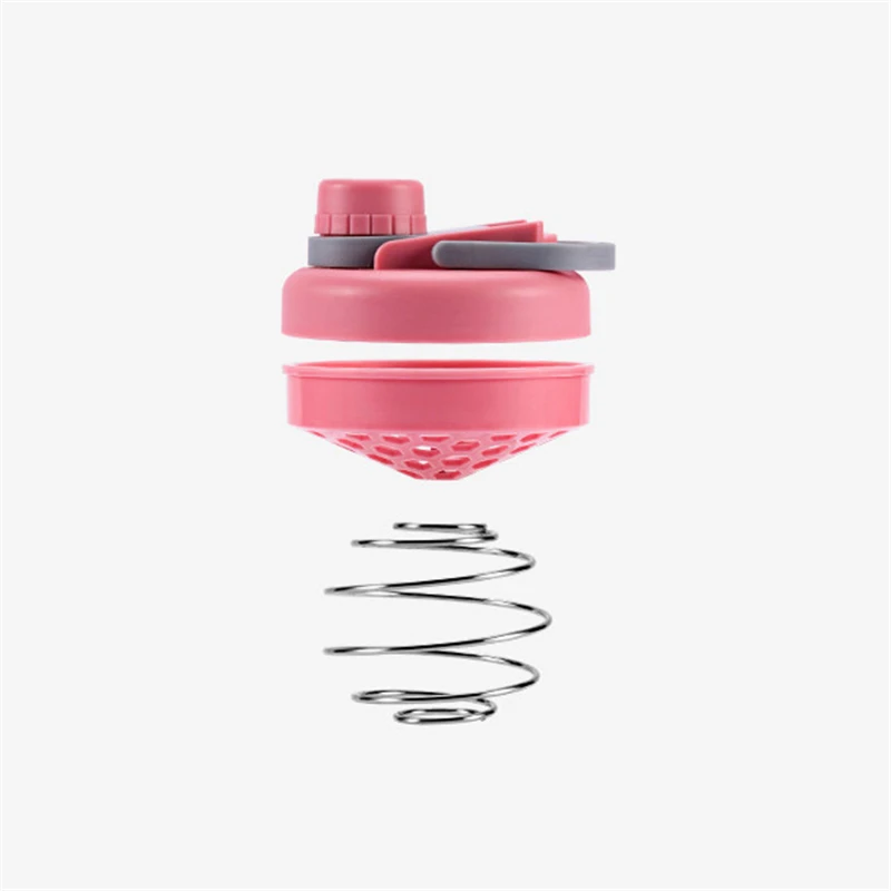 Матовый шейкер для молочных коктейлей бутылка смешивания Пластик Спортивная без