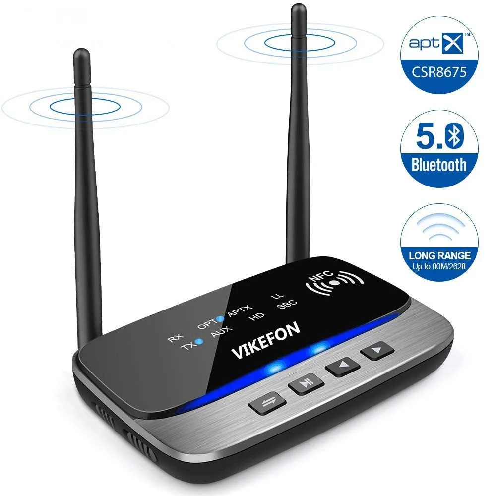 Передатчик VIKEFON Bluetooth 5 0 приемник передатчик 3 Музыкальный беспроводной аудио