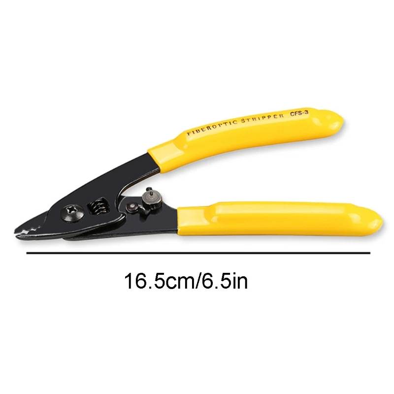 

CFS-3 Three-port Fiber Optical Stripper Pliers Wire Strippers for FTTH Optic Stripping Plier Tool 0