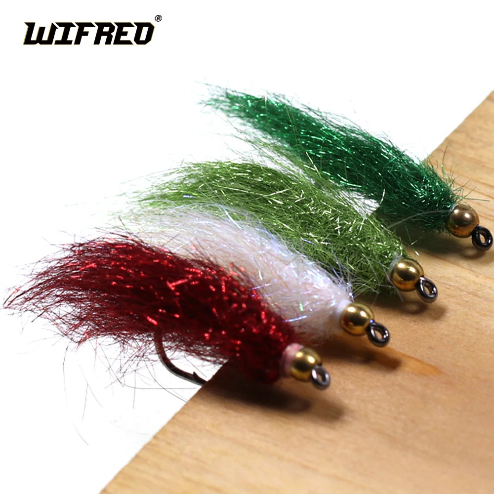 WIFREO 7 шт./коркор. #4 латунная головка из бисера ледяная дубляная волоконная Стример