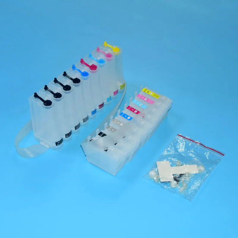 9 Color Bulk Ciss T157 T1571-T1579 for Epson Stylus photo R3000 Printer with ARC chip | Компьютеры и офис