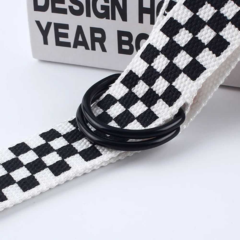 Модный натуральный длинный ремень с пряжкой двойным D образным кольцом буквенным