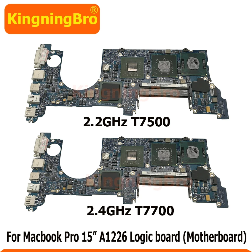 Оригинальная материнская плата 2 ГГц 4 для Macbook Pro 15 &quotA1226 логическая 2007 года |