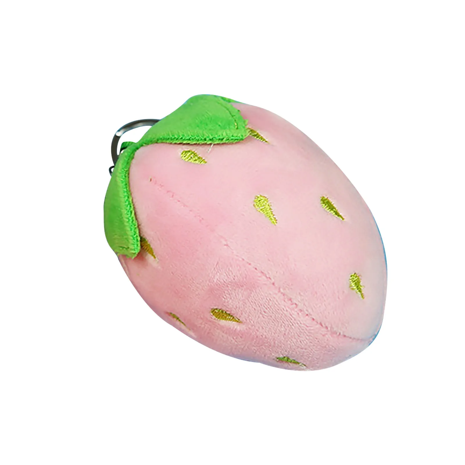 Cute Strawberry Fruit Pendant Plush Toy Key Chain Hanging School Bag Women Fashion Christmas Small Gift | Игрушки и хобби
