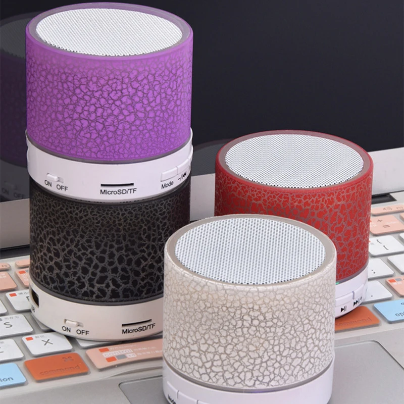 Bluetooth динамик светодиодный портативный мини беспроводной плеер USB Радио Mp3 музыка