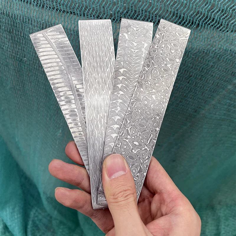 1 шт. новая модель дамасской стали для изготовления ножей своими руками материал