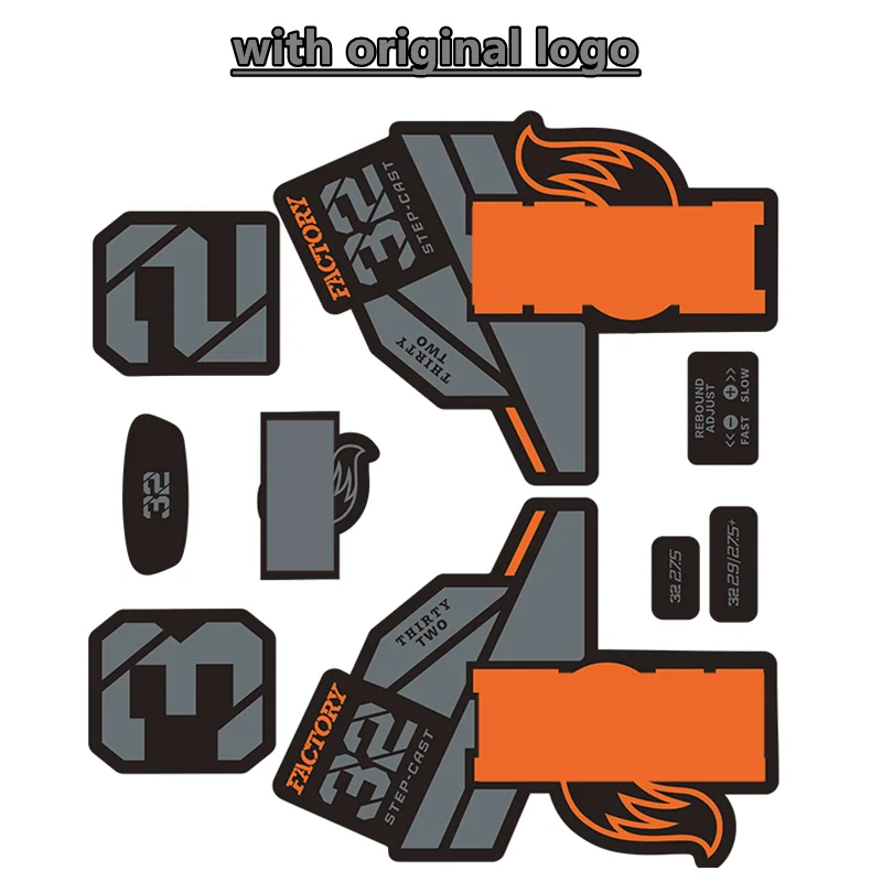 Стикер на переднюю вилку велосипеда 2021 SC|Наклейки велосипед| |