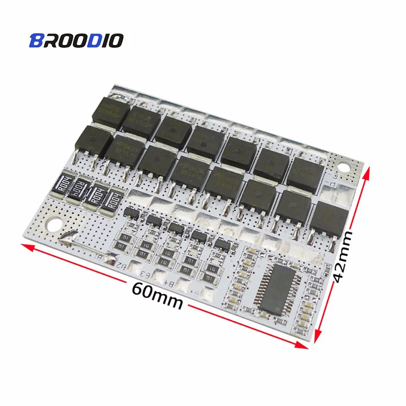 

14.4V 16.8V 18V 21V 100A BMS Protection Board 4S 5S LiFePO4 & Polymer Lithium 18650 Battery Li-ion With Balance Circuit Module