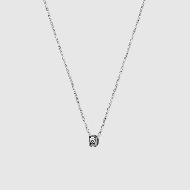 

Vintage boutique classic hot selling new ring pendant necklace, luxury brand, ag925 sterling silver, 1:1 letter G, preferred