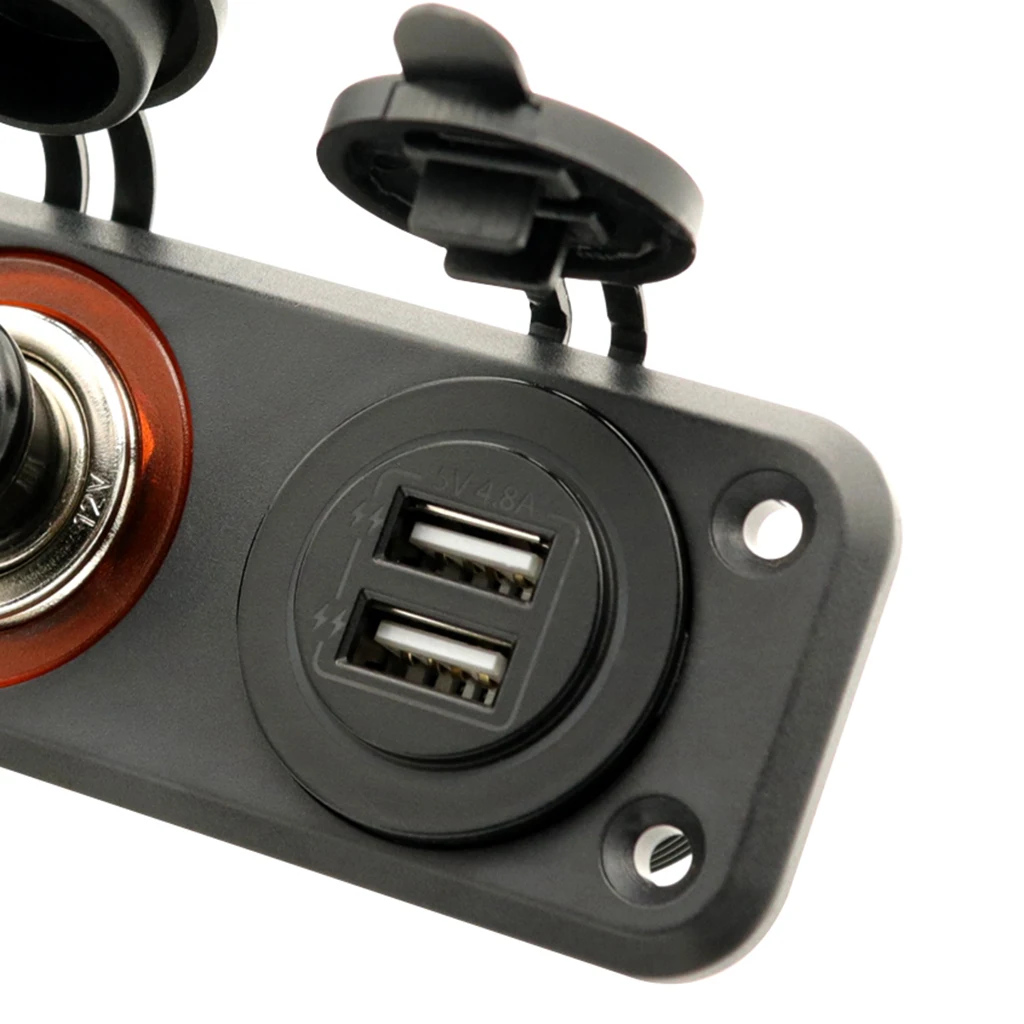 

Зарядное устройство с двумя USB-портами, 12 В