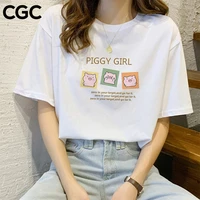 cgc 2021 woman t shirts summer tees printing shirts harajuku oversized t shirt cotton womens top short sleeve female tops