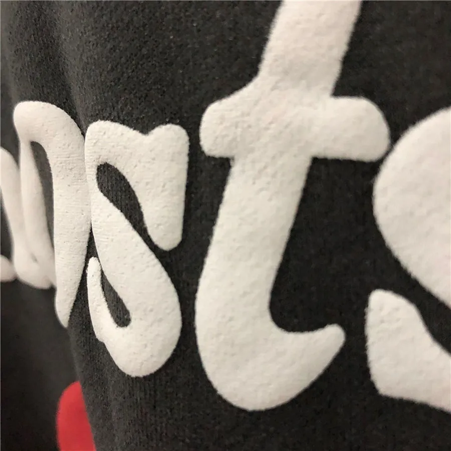 

Letter Graffiti Hoodie Kanye West KIDS SEE GHOSTS Hoodie Men Women Pullover Sweatshirts HipHip skateboard Hoodie