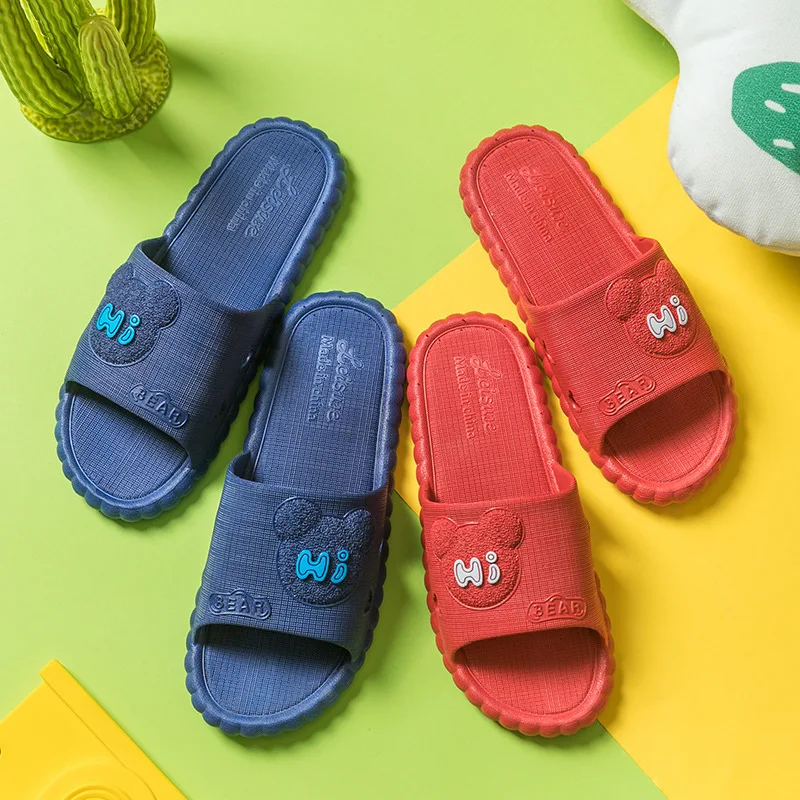 Slippers Women Summer Couples Home Indoor Non-slip Bathroom Thick Bottom Korean Cute Men's Household Sandals and Slippers Slides