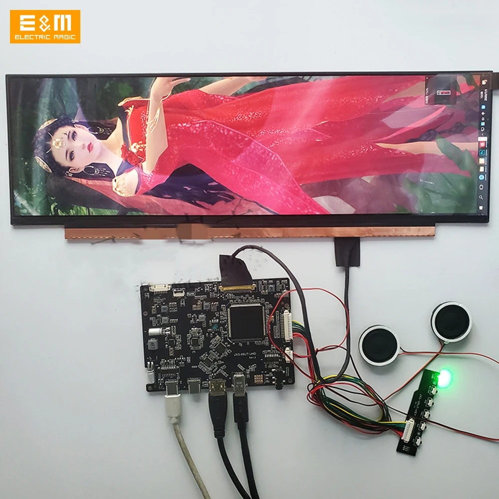 14 дюймов 3840*1100 4K Тип экрана C HDMI подходит для Дисплей компьютер Температура памяти