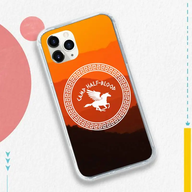

cartoon Movie percy jackson Phone Case for iPhone 11 12 pro XS MAX 8 7 6 6S Plus X 5S SE 2020 XR