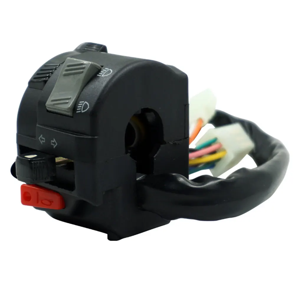 1 шт. Универсальный 22 мм переключатель ручки мотоцикла сиденья комбинированный