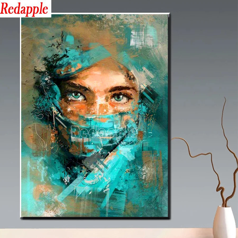 

5d алмазная живопись ангел медсестра Доктор Алмазная вышивка продажа портрет Стразы сохранить людей художественная мозаика украшение