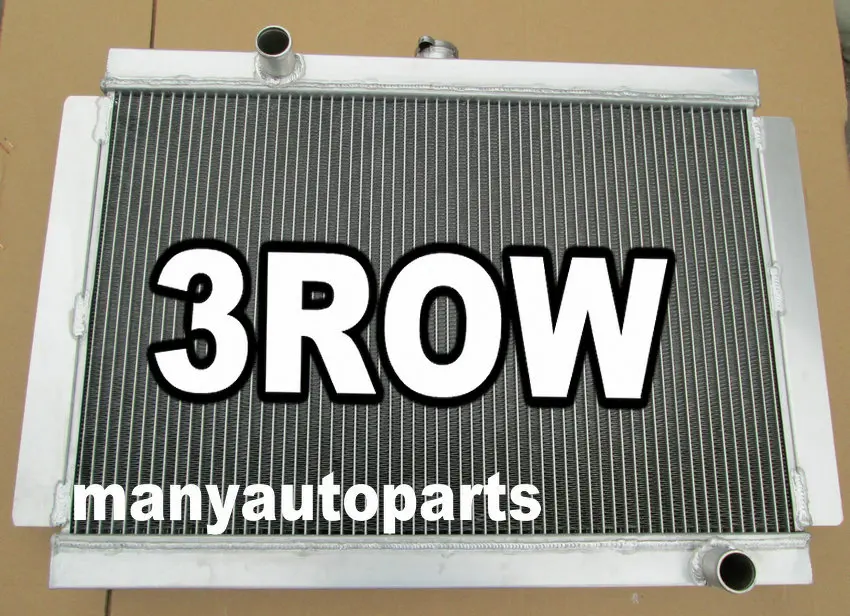 3-рядный алюминиевый радиатор + вентиляторы для Nissan Datsun 280Z 280ZX Fairlady L6 1975-1983 1976 1977 1978