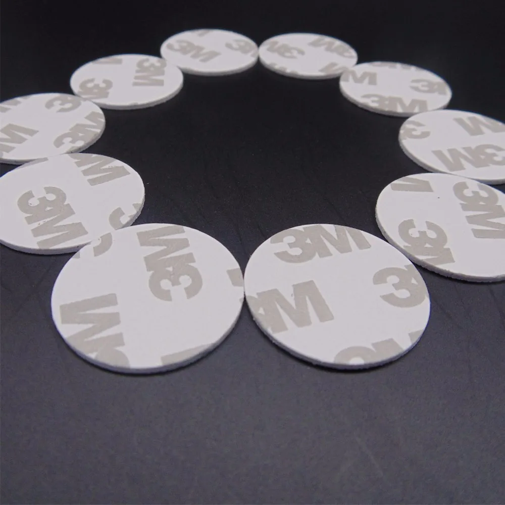 (10 шт./лот) новые наклейки Dellon Smart 3M FM1108(M1 S50) RFID 13 56 МГц метки NFC ПВХ монетные