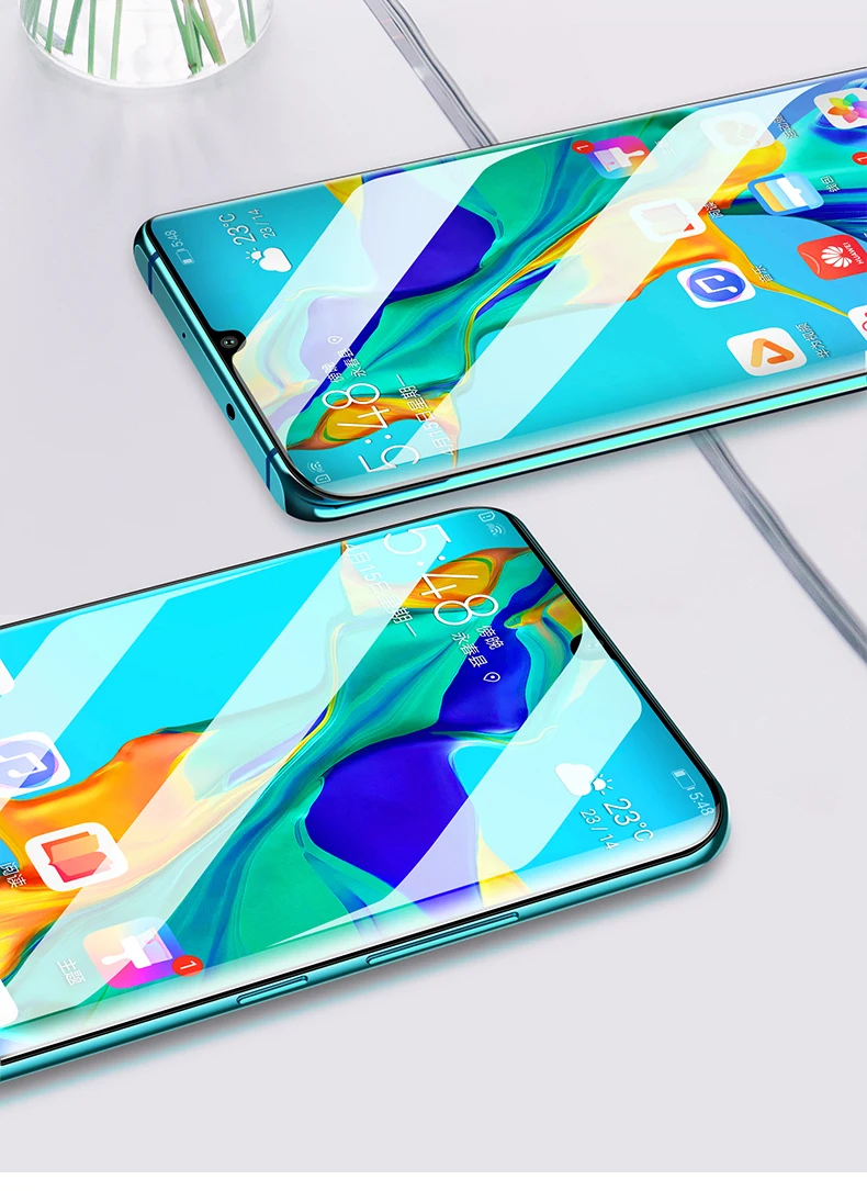 Полный Клей изогнутое закаленное стекло для huawei mate 30 20 Pro Полное покрытие экрана протектор для huawei P30 20 Pro 3D закаленное стекло