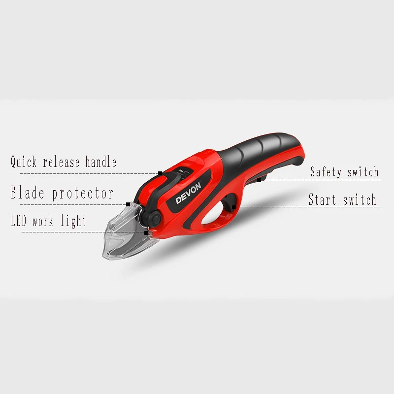 Садовые электрические ножницы с светодиодный ным переключателем беспроводной