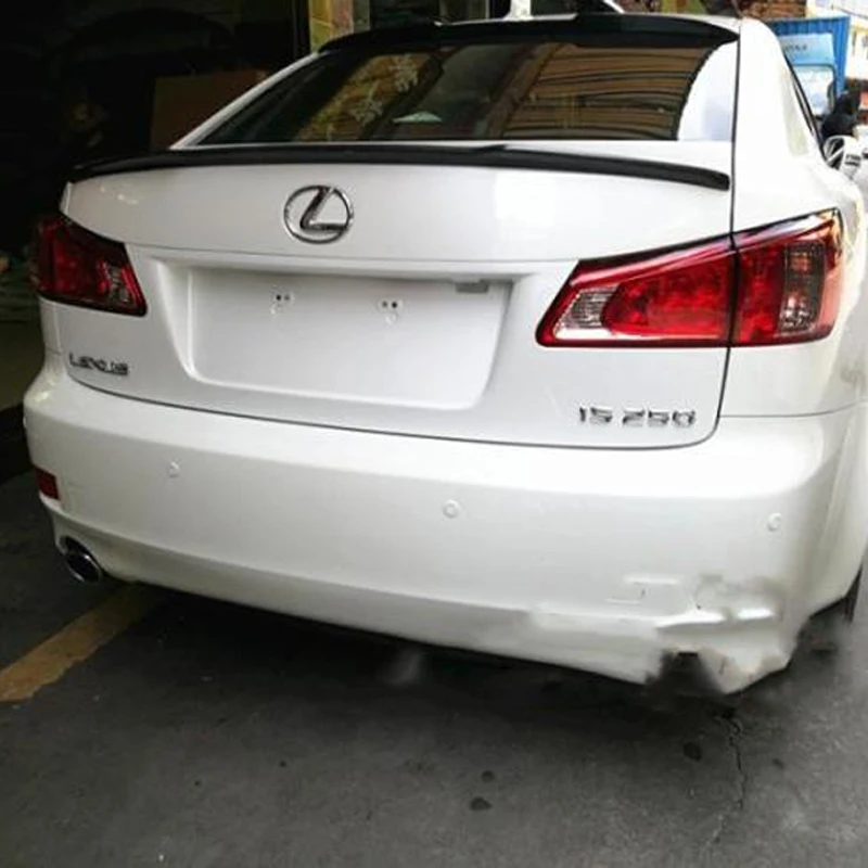 Спойлер на задний багажник из углеродного волокна крыло для Lexus IS IS250 IS300 IS350 2007 2013