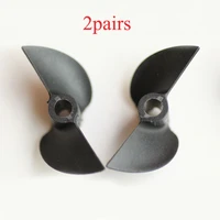2pairs dia 3032354042mm 2 blades propeller cwccw plastic paddle 3 1844 76mm shaft props for electric methanol boat model