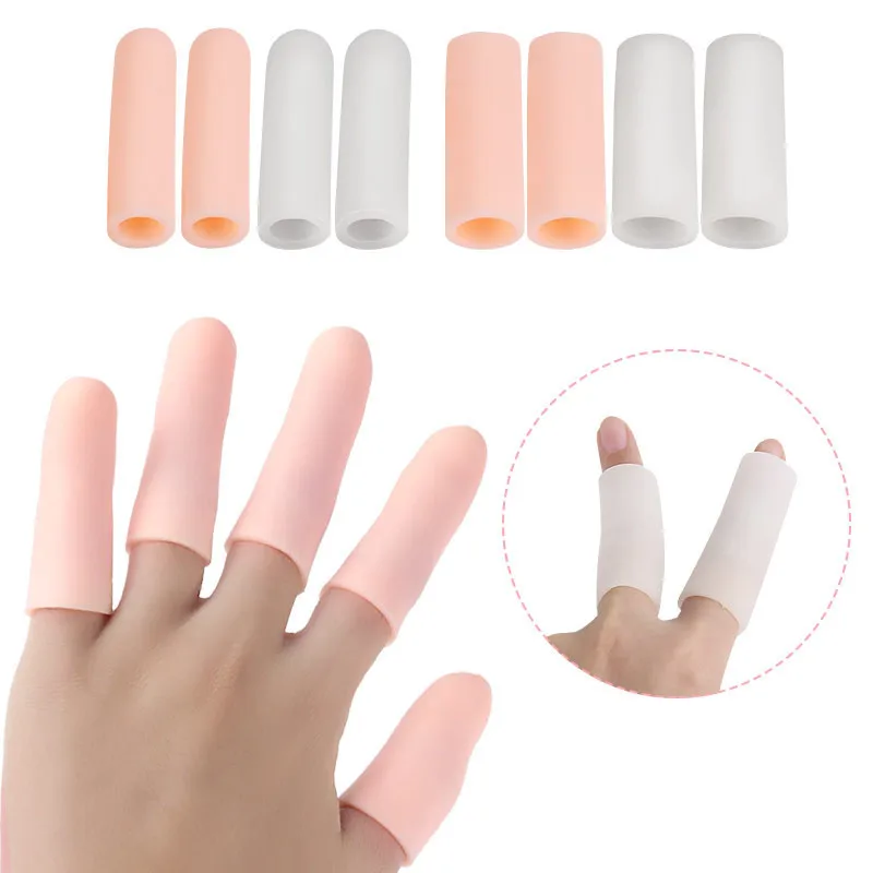 

5pcs Little Toe Tube Corns Blisters Corrector Protector Bunion Toe Finger Protection Sleeve Foot Care Pedicure Tool Finger Guard